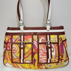 Rare Isabella Fiore Floral Limited Edition Shoulder Handbag